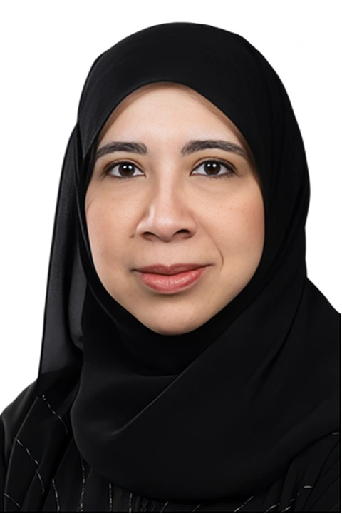 Portrait of Dr Manal Mustafa